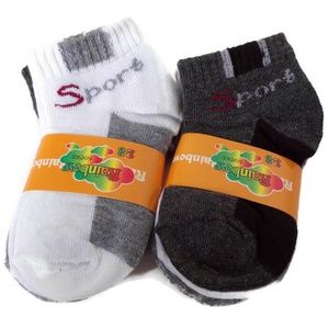 Toddlers Ankle Socks 2-3 Years Old 6 Pairs K1305